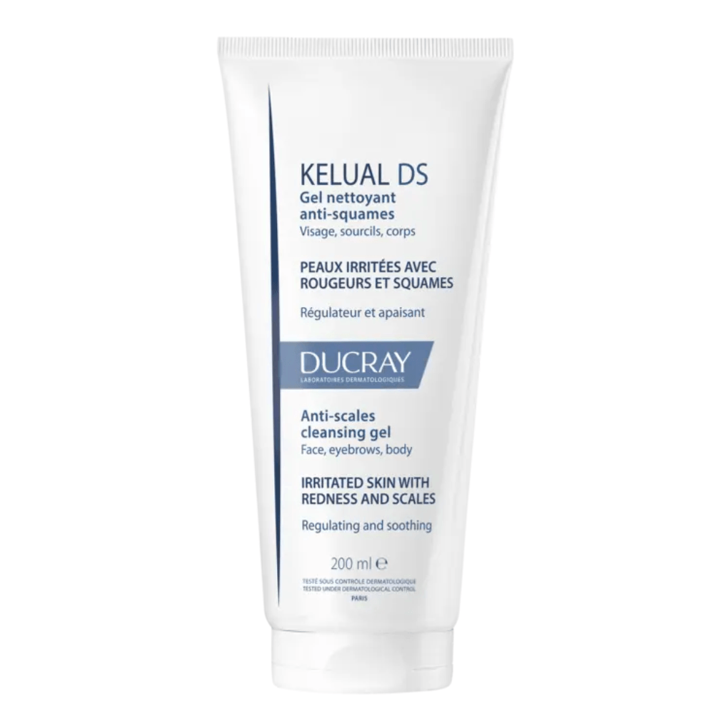 Gel de Limpeza Antidescamação Kelual DS Rosto e Corpo 206g